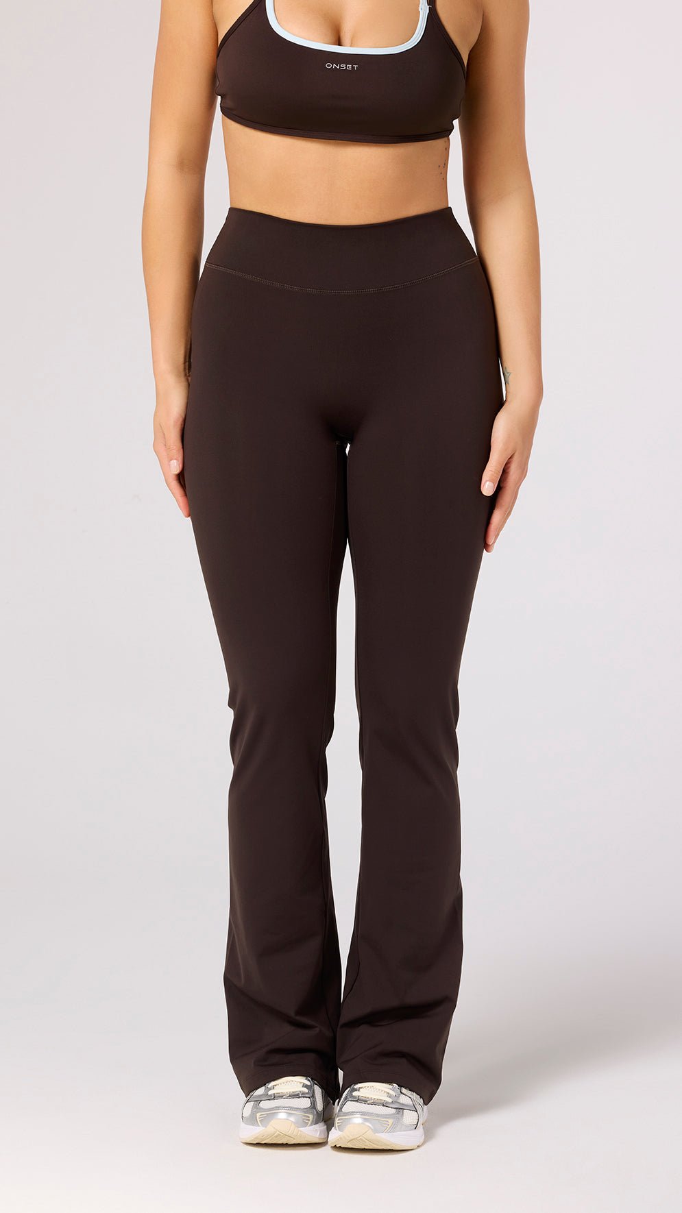 Plum Stretch Active Leggings - Image 4