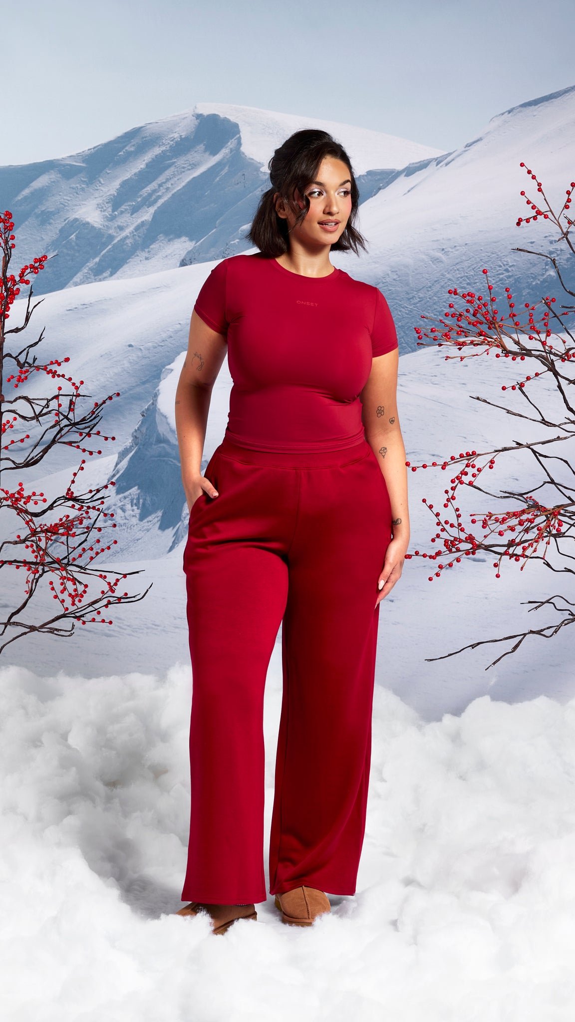 Plum Seamless Support Leggings - Image 22