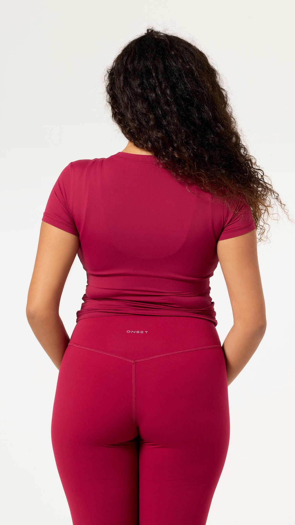 Plum Seamless Support Leggings - Image 13